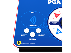 Incredible Technologies Golden Tee PGA Tour Clubhouse Edition's Touchscreen