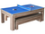 Hathaway Newport 7 Foot Pool Table with Conversion Top