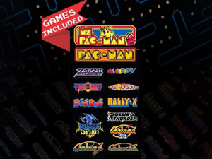 Namco Pac-Man's Arcade Party Game Home Edition's Game List