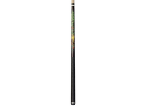 Players Black with Green and Yellow Majic Mushroom Cue