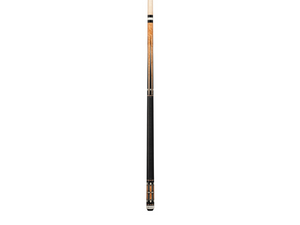 Players Light Coffee Birdseye with Imitation Bone Diamond & Dark Coffee Birdseye Graphic Decal Overlay Cue