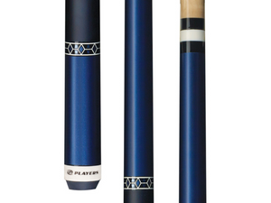 Players Metallic Blue with Graphic Rings Cue