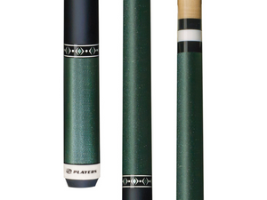 Players Metallic Green with Graphic Rings Cue