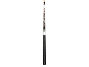 Players White with Grim Reaper 8-ball & Skulls Graphic Cue