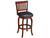 RAM Game Room Backed Barstool Square Seat in Chestnut