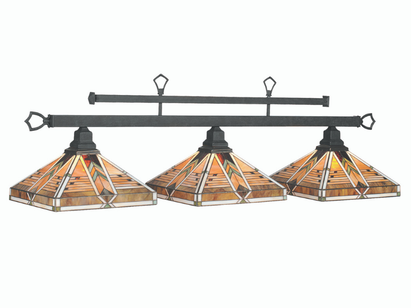 RAM Game Room Melbourne 3 LT Billiard Light Matte Black