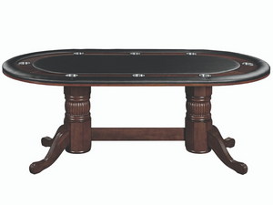 RAM Game Room 84" Texas Hold'em Game Table With Dining Top
