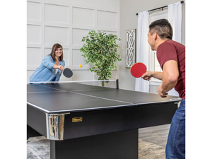 Stiga 4-Piece Table Tennis Conversion Top on Display