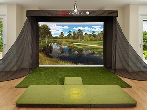 TruGolf Vista 12 Pro Golf Simulator on Display