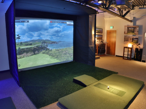 TruGolf Vista Golf Simulator on Display