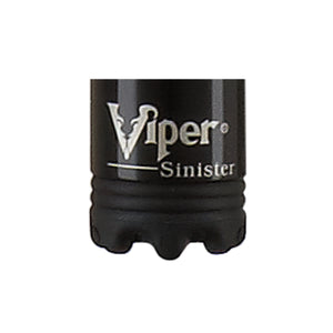 Viper Sinister Black Faux Leather Wrap Billiard/Pool Cue Stick