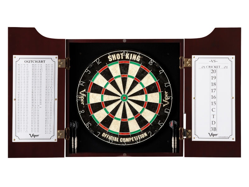 Viper Hudson All-In-One Dart Center in Mahogany